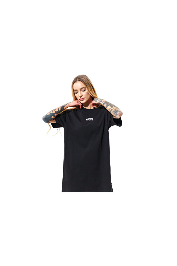 WM CENTER VEE TEE DRESS - 1