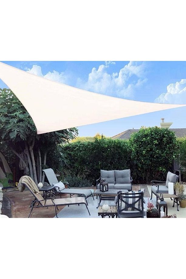 ÜÇGEN GÖLGELİK TENTE FİLE 3,6 X 3,6 X 3,6 - 1
