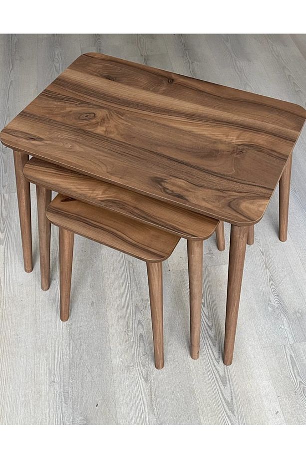 Mdf Üçlü Zigon Sehpa - 1