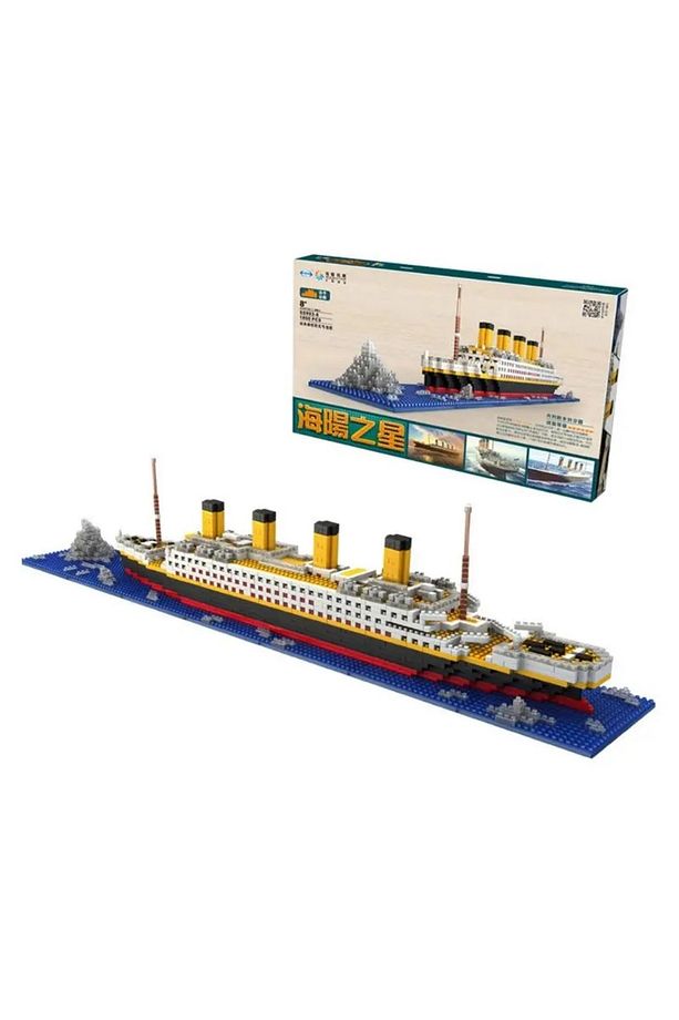 Titanic Gemi İnşa Kiti, 1860 Titanik Gemi Model Kiti, Teknoloji Yolcu Gemisi Yapı Seti - 1