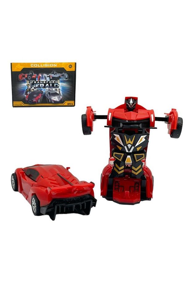 Transformers Robot 1:32 Kendinden Robota Dönüşebilen Araba - Çek Bırak Robota Dönüşen Araba - 2