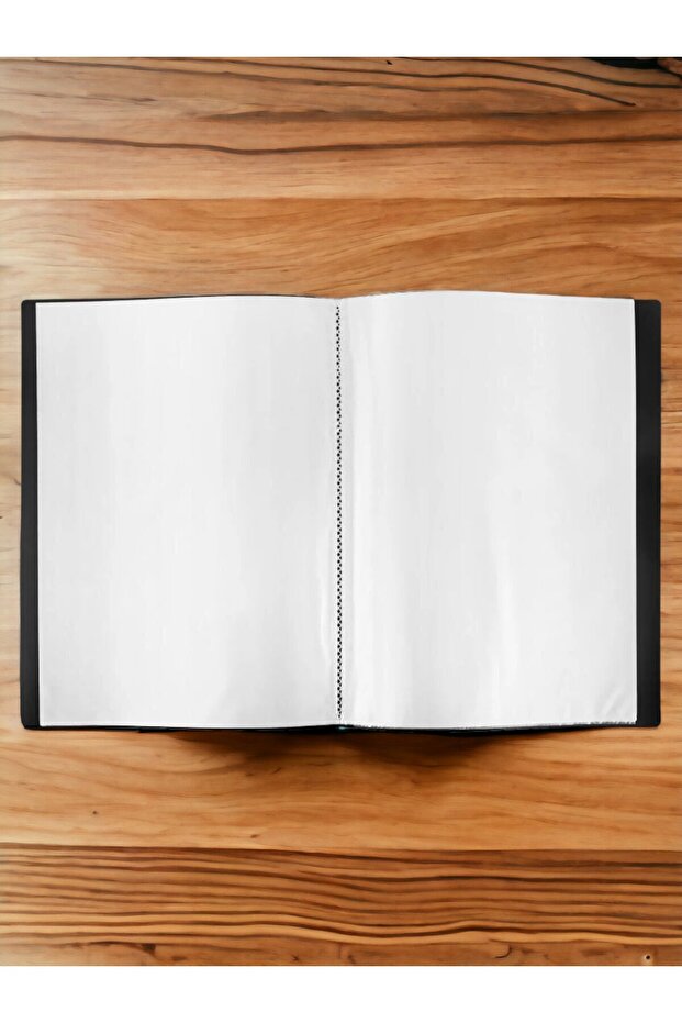 40 YAPRAK SİYAH A4 SUNUM DOSYASI NOKİ PRİME YÜKSEK KALİTE POŞET KALINLIĞI YERLİ ÜRETİM - 2