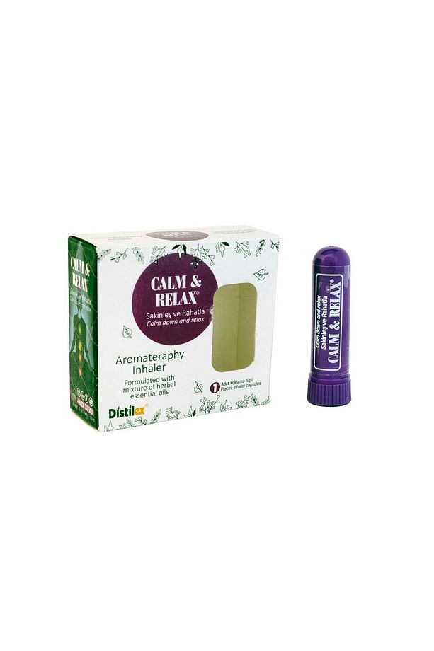 Calm &vrelax Inhaler Koklama Tüpü(SAKİNLEŞ VE RAHATLA) Aromaterapi - 1