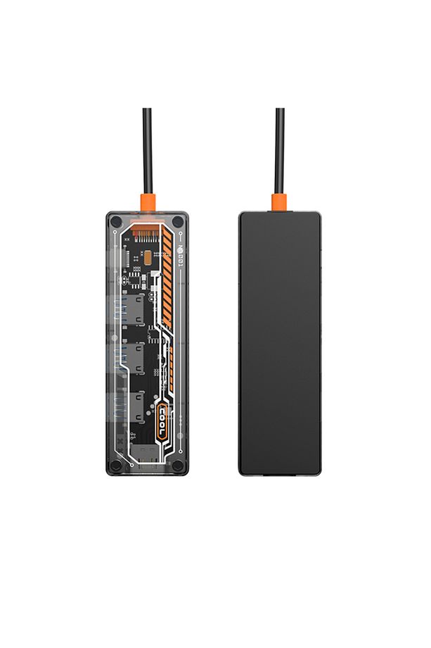 5in1 Type-c To USB3.0 + USB2.0 *2 + Type-c PD 100W + HDMI Çoğaltıcı Hub ŞEFFAF - 5