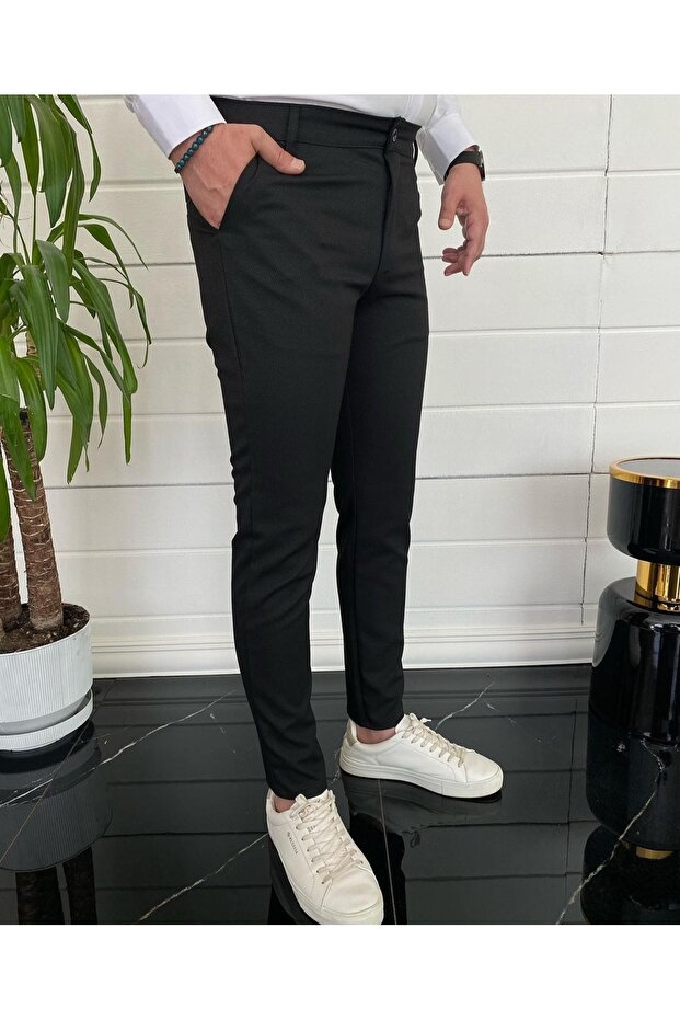 COPY - men's polyviscon classic stretchy new season slim-fit pants