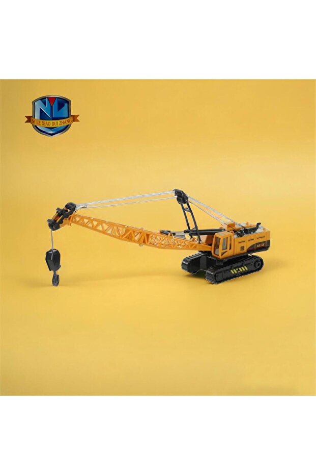 رافعة برجية معدنية بمقياس 1:55 لآلة البناء، لعبة إنقاذ مجنزرة ببكرة ملفوفة برباط - 3