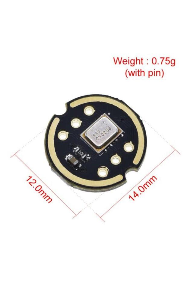Çok Yönlü Mikrofon Modülü I2S Arayüzü INMP441 MEMS Yüksek Hassasiyet Düşük Güç Ultra s... - 3