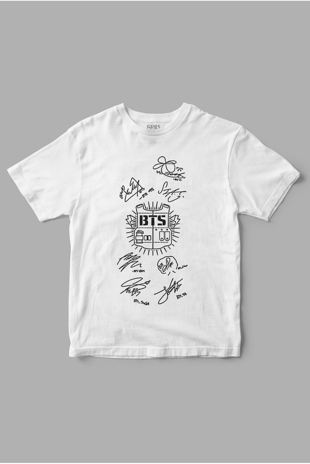 Bts "Steel Vest" Printed T-Shirt
