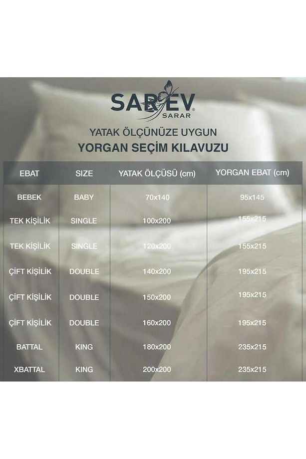 YÜN YORGAN TEK KİŞİLİK - EKRU - 3