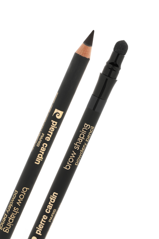 321 Model Cool Soft Black Eyebrow Pencil - Brow Shaping Powdery Pencil