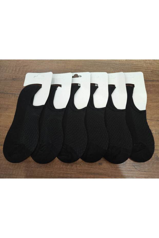 Women's 6 Pairs Bamboo Top Mesh Honeycomb Knit Toe Seamless Snekers Socks