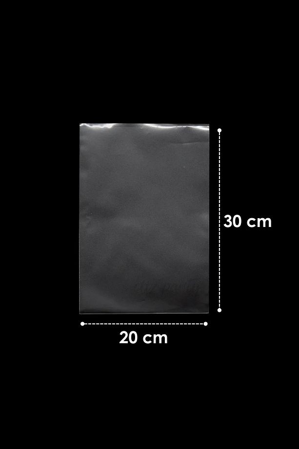 100 Adet 20x30cm Popcorn Poşeti, Patlamış Mısır Poşeti Popcorn Paketi Şeffaf Bantsız Jelatin Poşet - 3