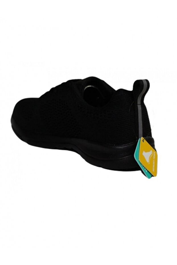 Agatha Black Breathable Lighted Sole Men's Sports Shoes