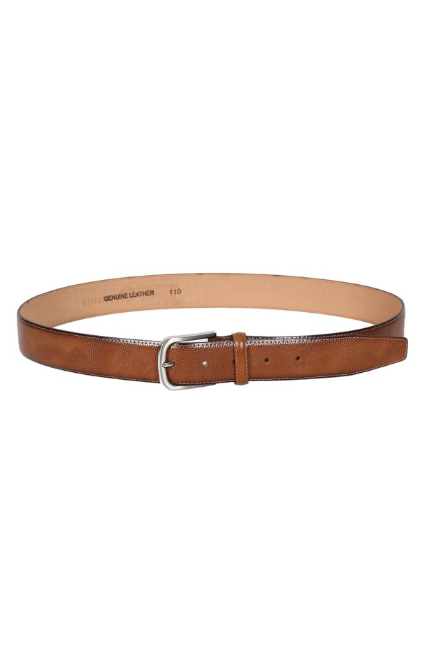 genuine leather men's belt