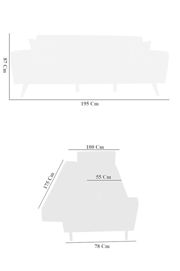 Dream Kanepe, Gri - 7