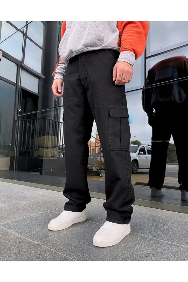 Premium široke kargo pantalone
