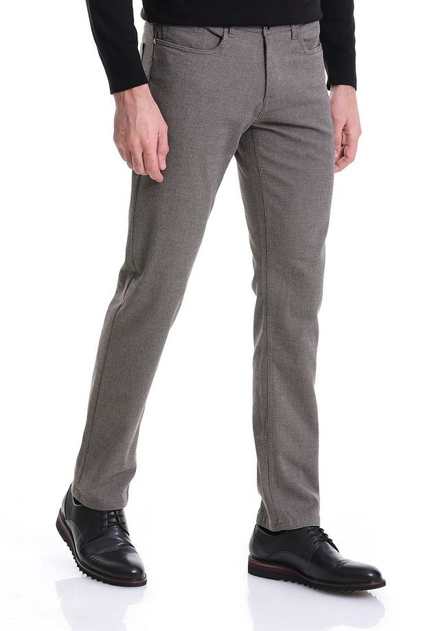Vizon Regular Fit Düz 5 Cep Pamuklu Kot Pantolon - 4