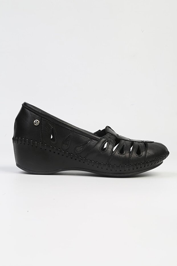®| PC-53022- 3963 Black-Women's Heeled Casual Shoes