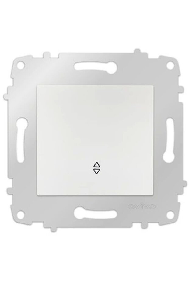 مفتاح Ovivo Grano White Vavien (بدون إطار)