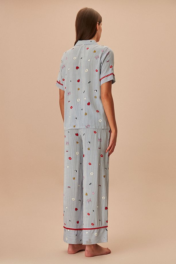 Smile Maskülen Pijama Takımı - 5