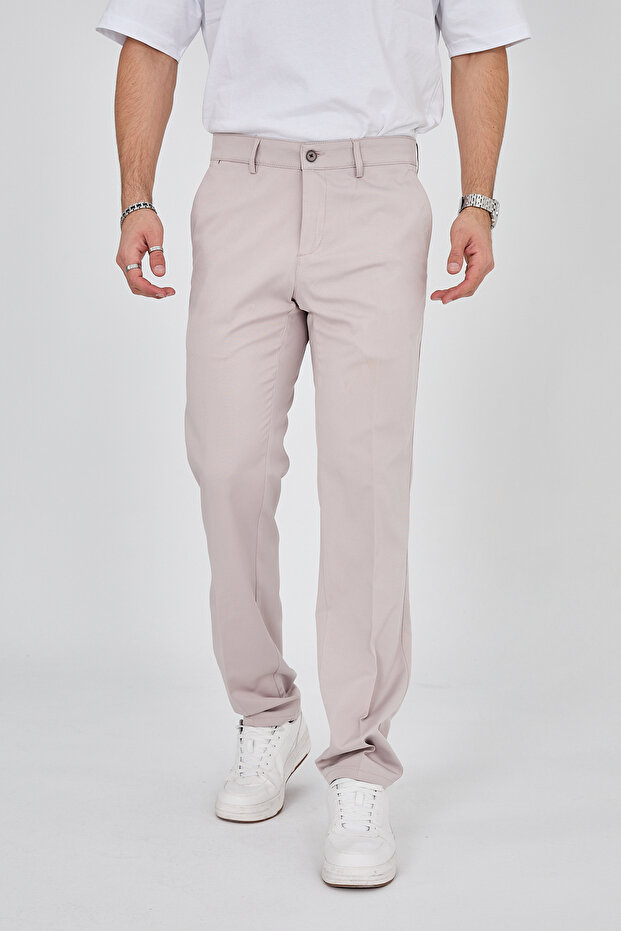 Pollycotton Regular Fit Classic Trousers