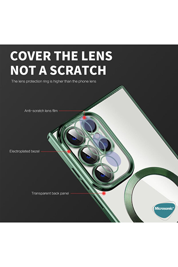 Apple iPhone 15 Kılıf MagSafe Luxury Electroplate Mavi - 3