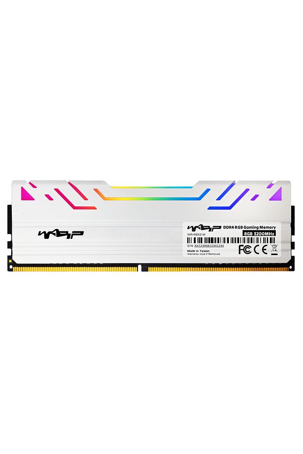 16GB (8X2) DDR4 3200 MHZ RGB BEYAZ PC RAM  WR-R8X2-W - 2