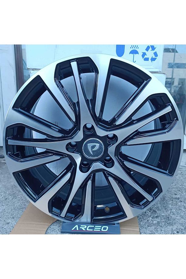 JANT-7,0X17 5X114,3 17* ET:40 CB:60,1 BLACK MACHINED JANT-4 ADET - 1