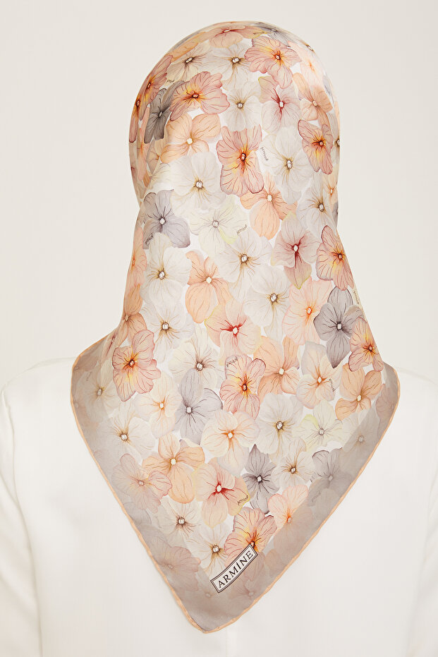 ARMİNE İPEK EŞARP 9108D (TWİLL) - 4