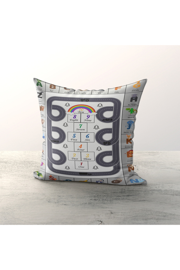 Children's Room 3-Piece Throw Pillow Cover TLAKR-202