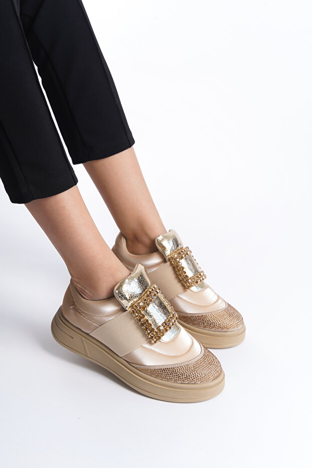 Kadın Sneaker Yüksek Taban Spor Ayakkabı - 2