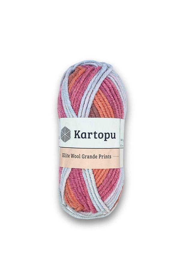 Cozy Wool Grande Prints Kalın %49 Yünlü Atkı Bere Ipi H1932 1 Adet - 1