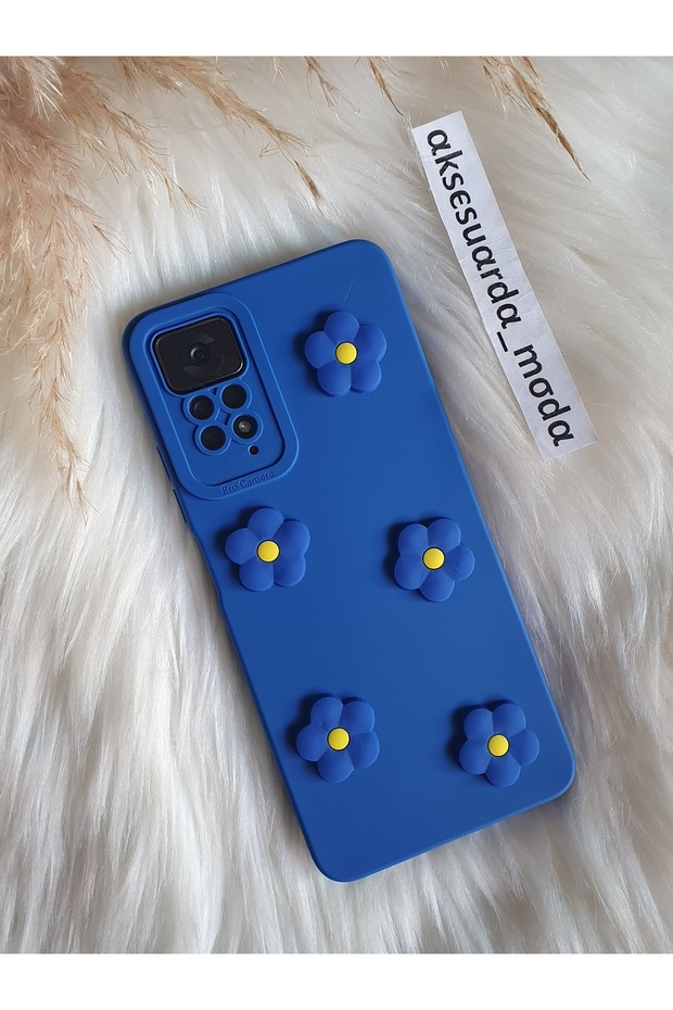 Xiaomi Redmi Note 11 - Note 11S Compatible Silicone Case with Cute Teddy Bear Figure