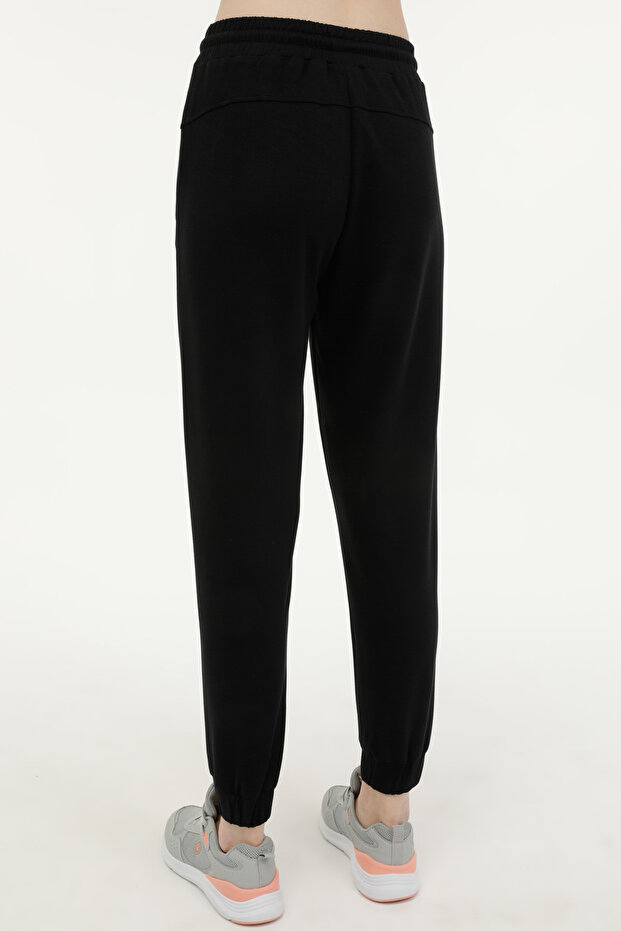 WL CAMILA 22CT695 4FX Siyah Kadın Eşofman Altı - 4