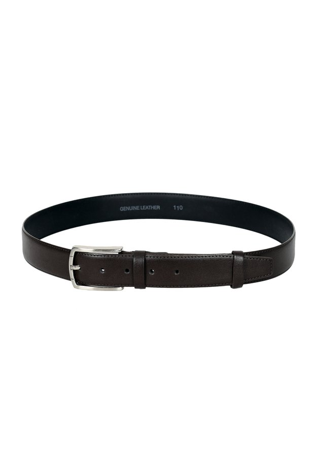 genuine leather men's belt