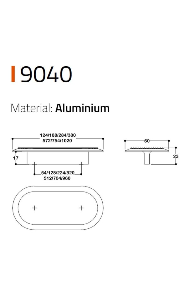 LİNE-ÇİZGİLİ KULP ANTİK RENK TEK ADET 704 mm - 3