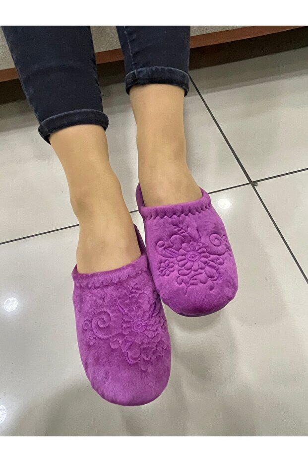 Kışlık Kadın Ev Terlik - 5