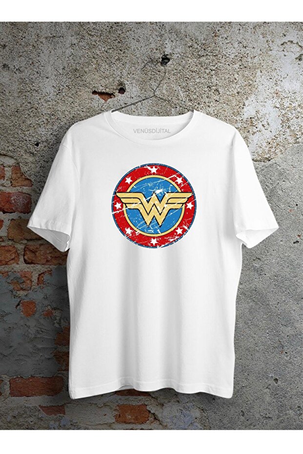 Wonder Woman Design Printed Unisex T-Shirt