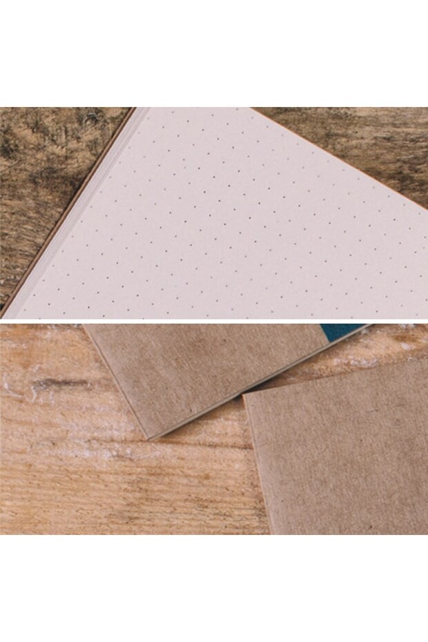 حادة اللون Quotesonkraft A5 32 ورقة نقطة تفعل بعقبة إلى لا شيء مخيط دفتر - 2