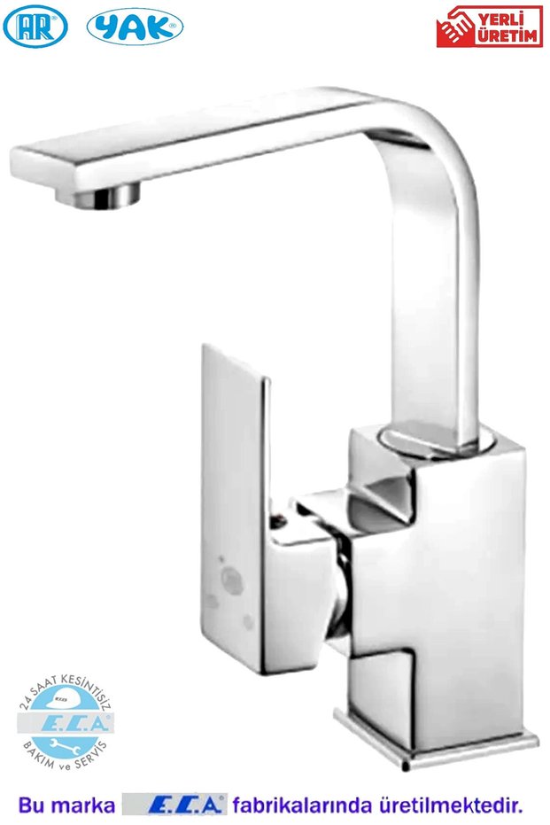 Melia Single Body Swan Spout Sink Faucet 102118149 (5 Years Eca Service Warranty)