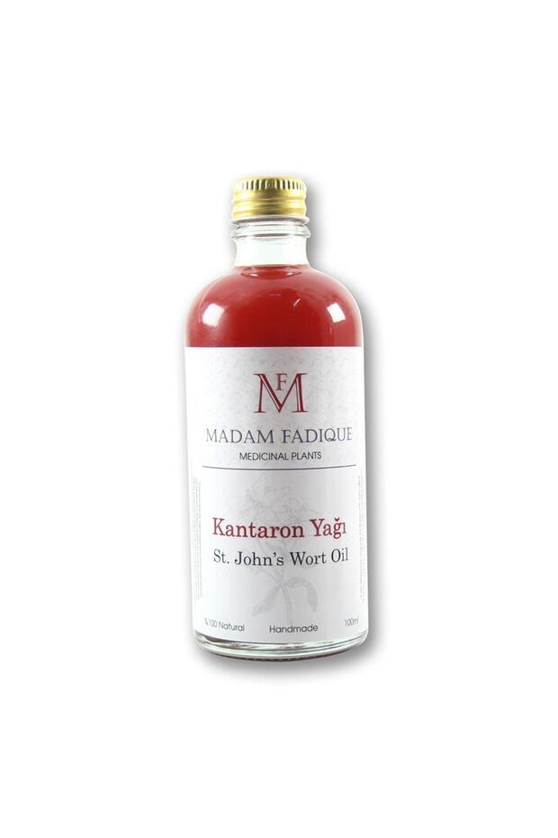 Madam Fadıque 100% Natural St. John's Wort Oil 100ml Massage Oil Handmade Maceration