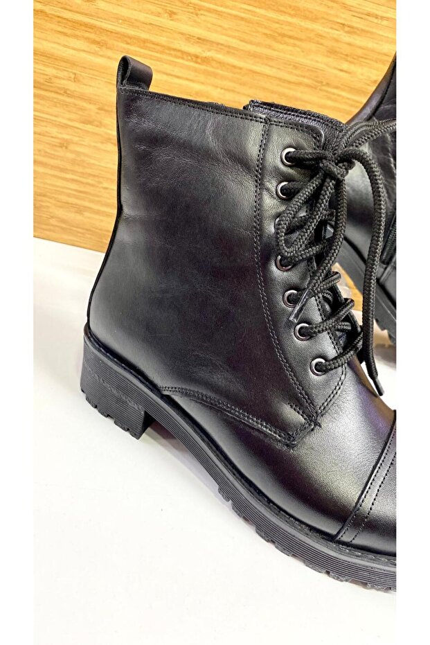 Keen RM 670 Fermuarlı Hakiki Deri Ortopedik Kısa Bot - 3