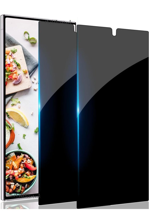 Samsung Galaxy S24 Ultra Ghost Screen Protector Glossy 5D Glass Premium Ar Make It Gorilla Privacy