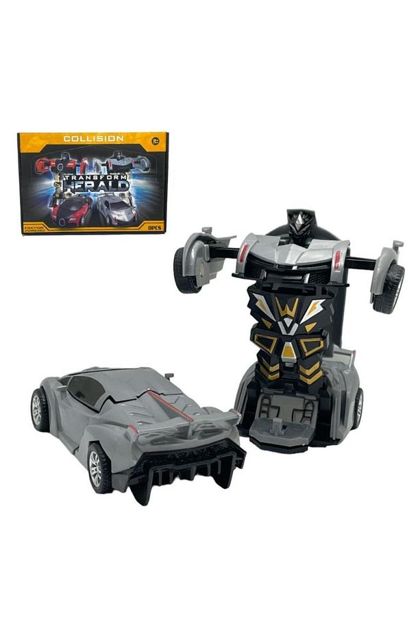 Transformers Robot 1:32 Kendinden Robota Dönüşebilen Araba - Çek Bırak Robota Dönüşen Araba - 2