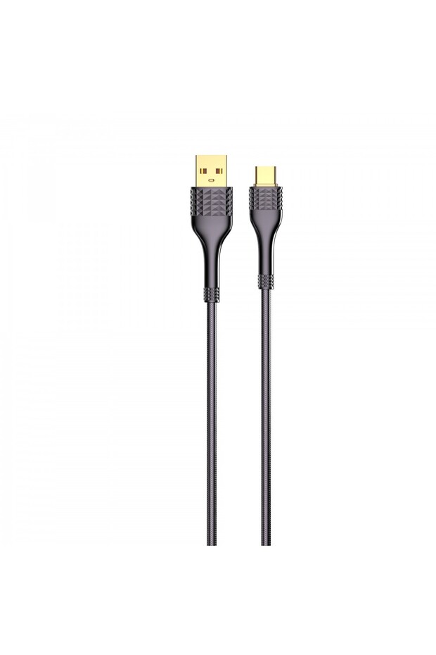 Ldnıo Hızlı Şarj Kablosu 2m Type-c Gri LS652 - 5