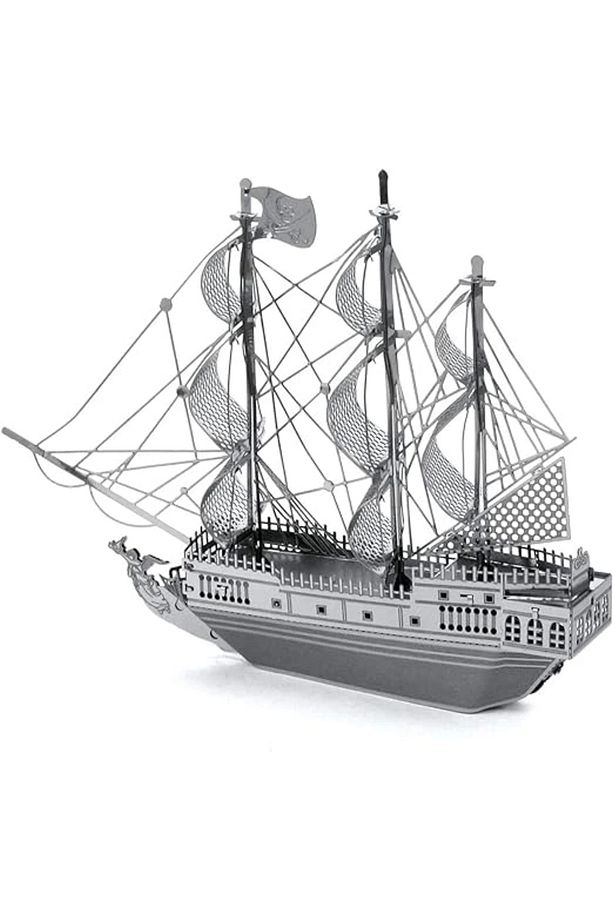 3d Metal Puzzle Siyah Inci Korsan Gemisi Maket Gemi - 2