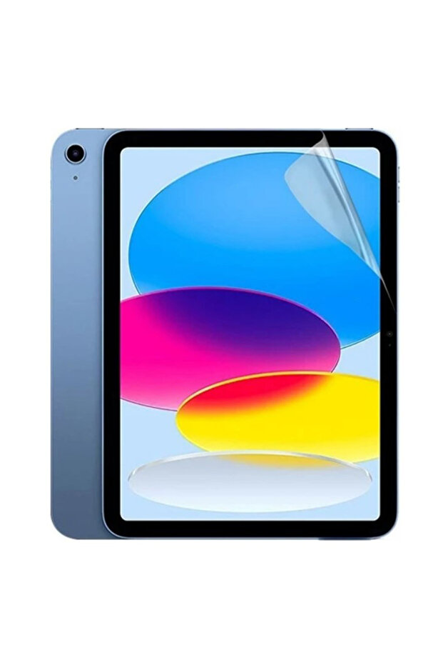 حافظة متوافقة مع iPad 10 Generation 10.9 2022 وواقي شاشة زجاجي - شفاف