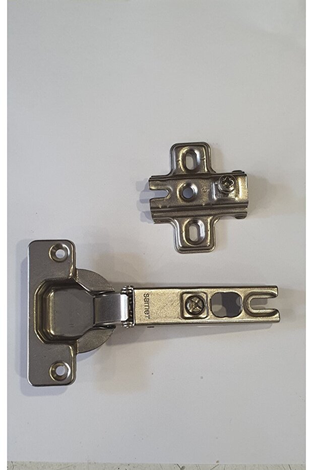 Samet Düz Menteşe 2 Adet - 1