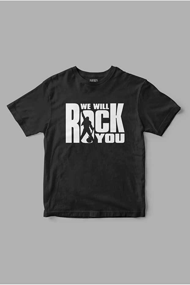 We Will Rock You Queen Printed T-Shirt