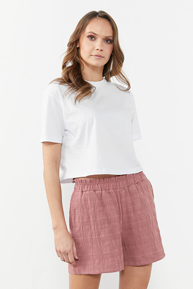 Beli Lastikli Şort - 6